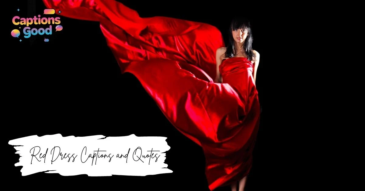 red-dress-captions-and-quotes