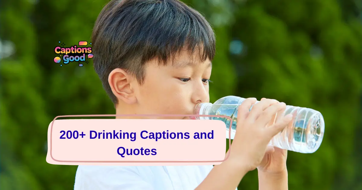 Drinking-Captions