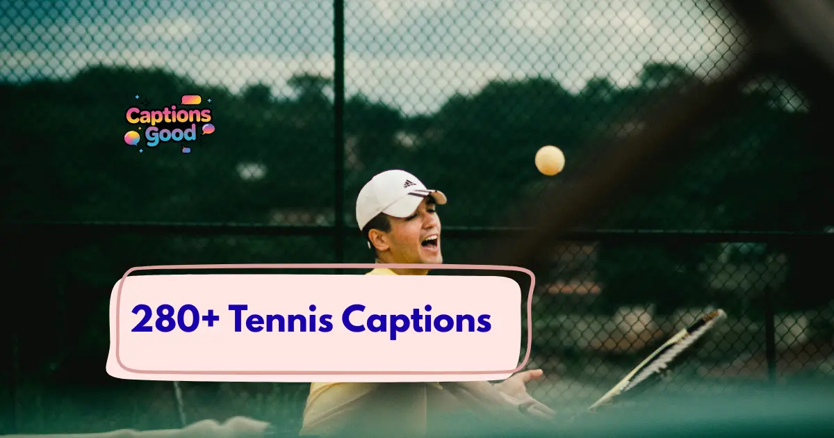 Tennis-Captions