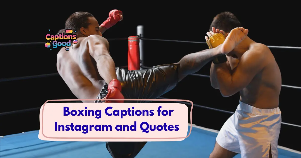Boxing Captions