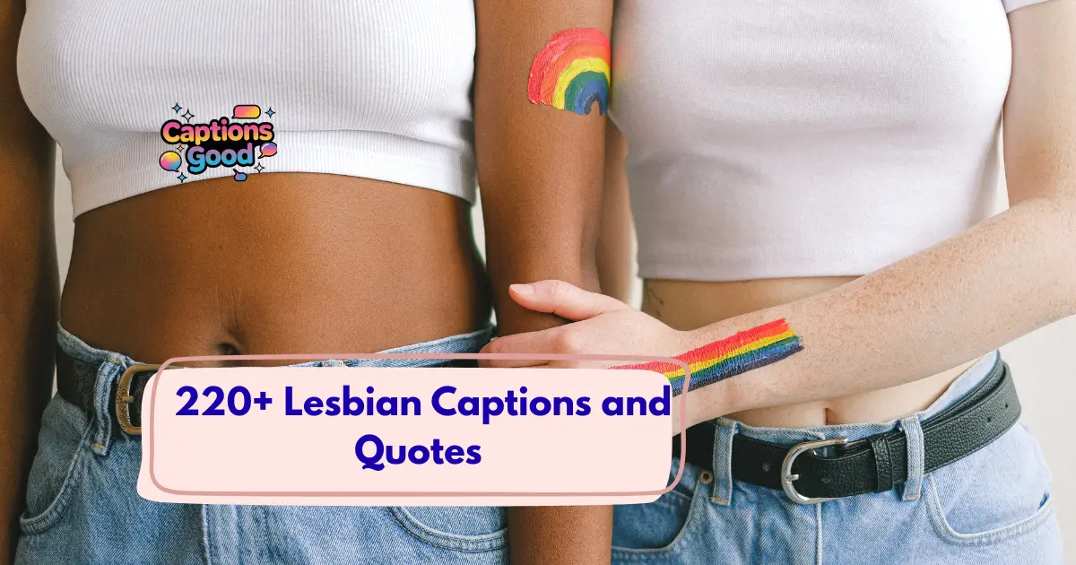 Lesbian Captions and Quotes