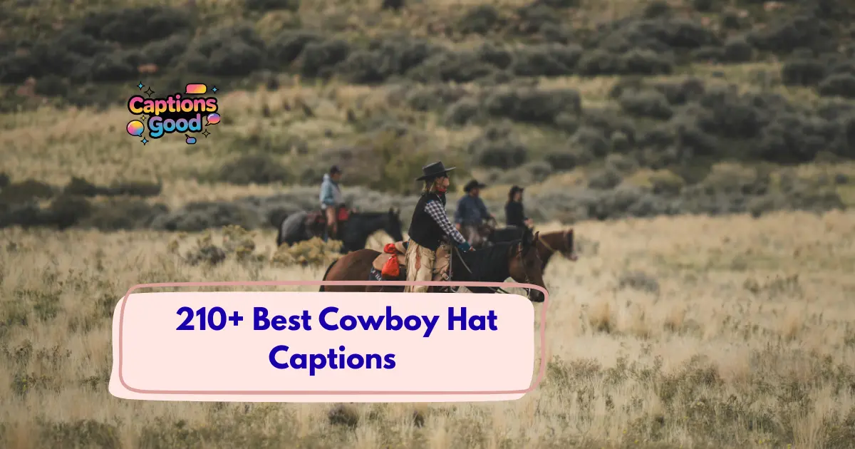 Best Cowboy Hat Captions