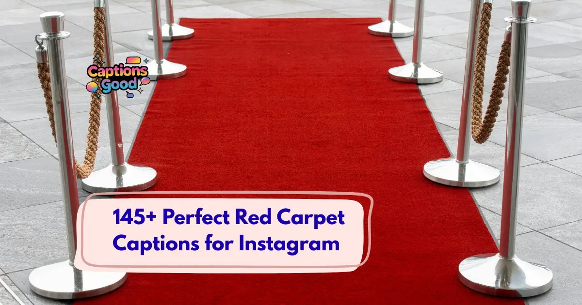 Perfect Red Carpet Captions for Instagram