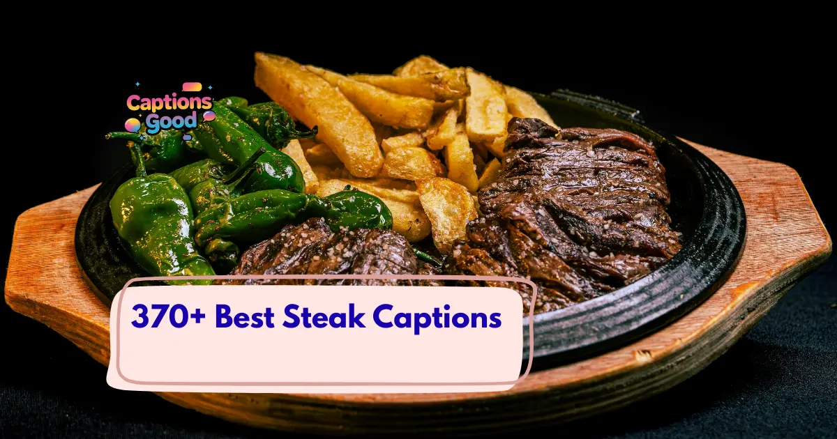 Steak Captions
